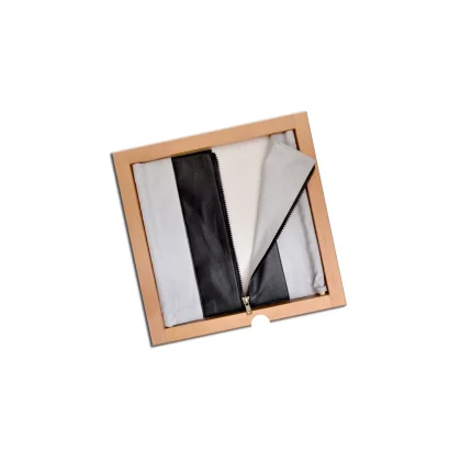 Fastening Jacket Zip Frame