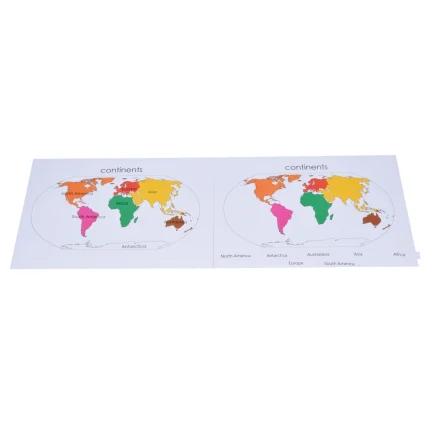 Isolation Maps – Continent