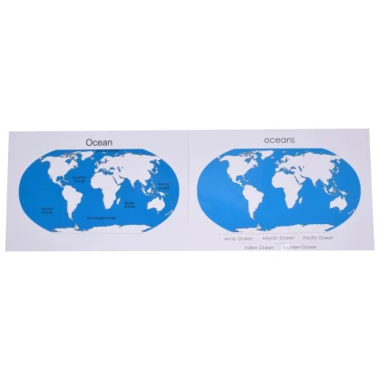 Isolation Maps – Oceans