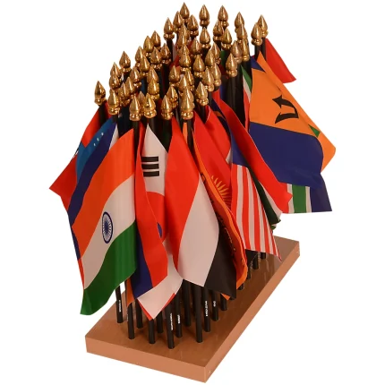 Flags of Europe with Stand