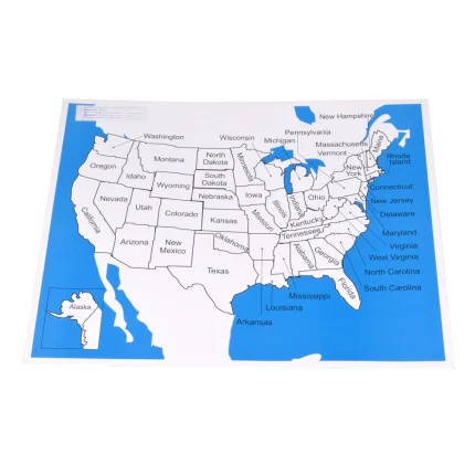 Control Map USA Labelled