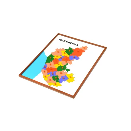 Map Puzzle Karnataka