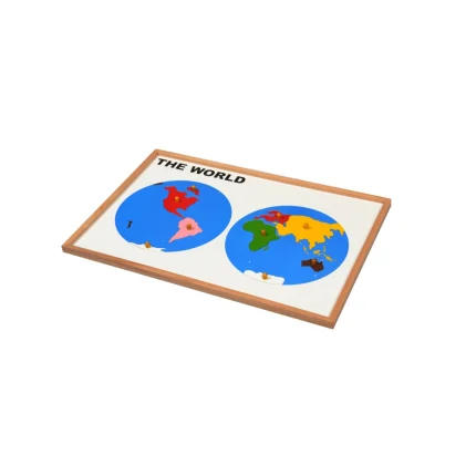 Map Puzzle World