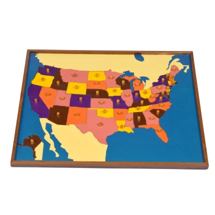 Map Puzzle of USA