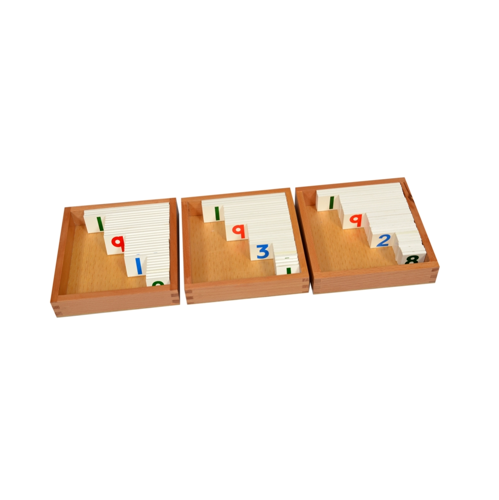 Small Number Cards 1 to 3000