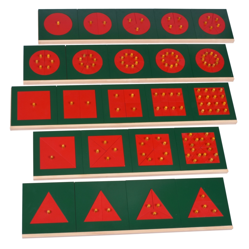 Fractions Set Wooden