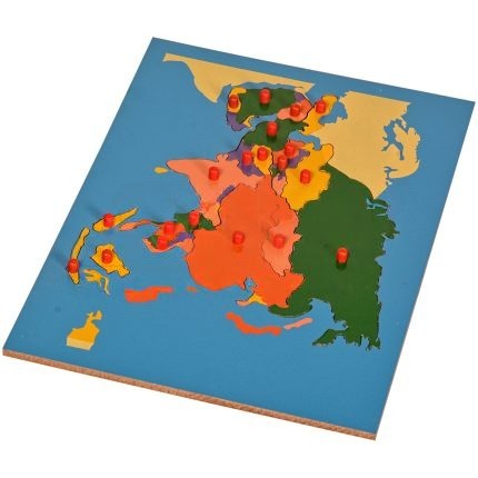 Map Puzzle Asia BR