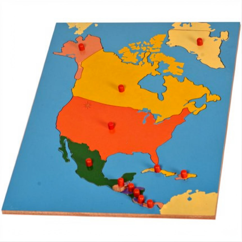 Map Puzzle North America – BR