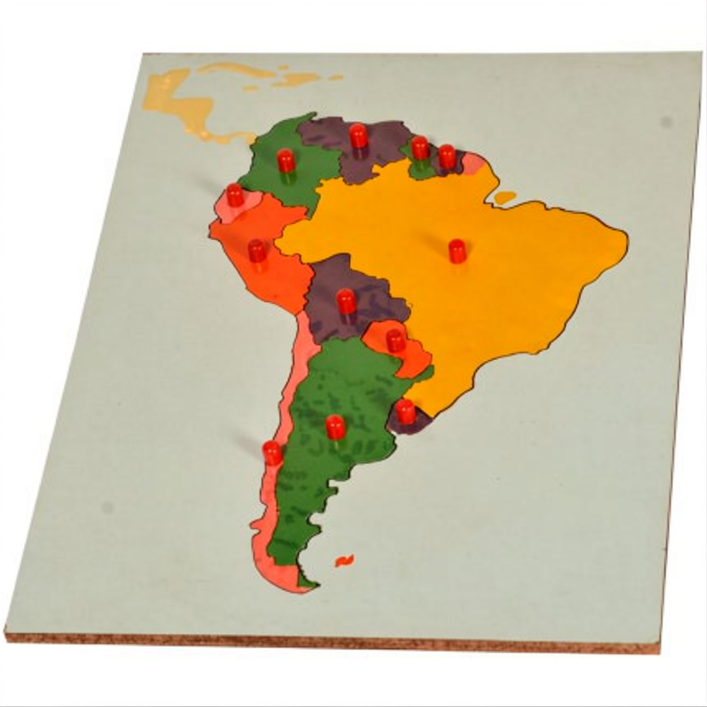 Map Puzzle South America – BR