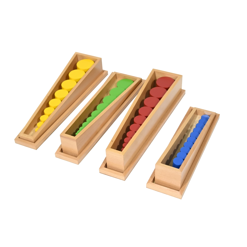 Knobless Cylinders (Teakwood)